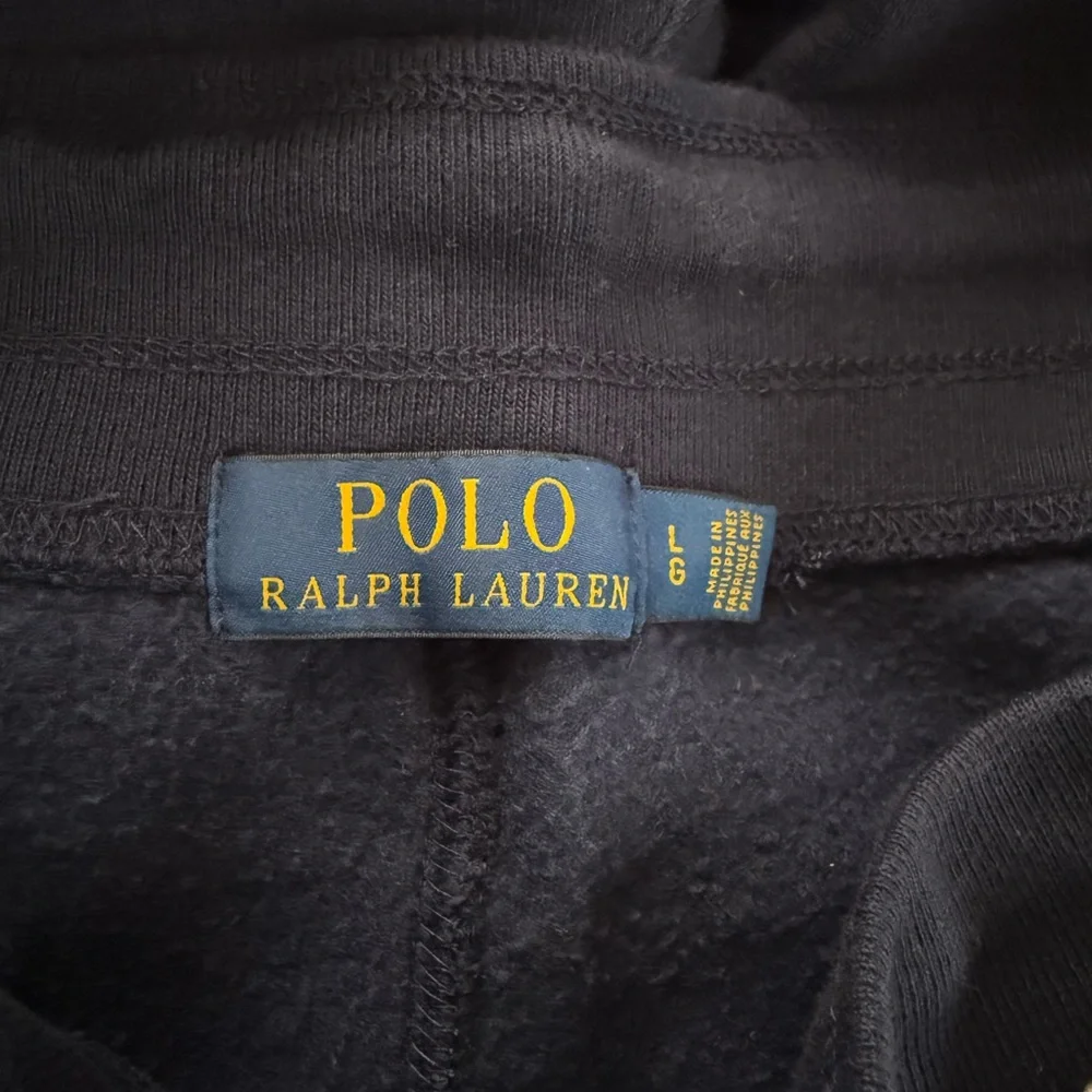 Polo Ralph Lauren Navy Blue/Cream 'P67 Tigers Sailors' Sweatpants Joggers - Picture 2 of 3